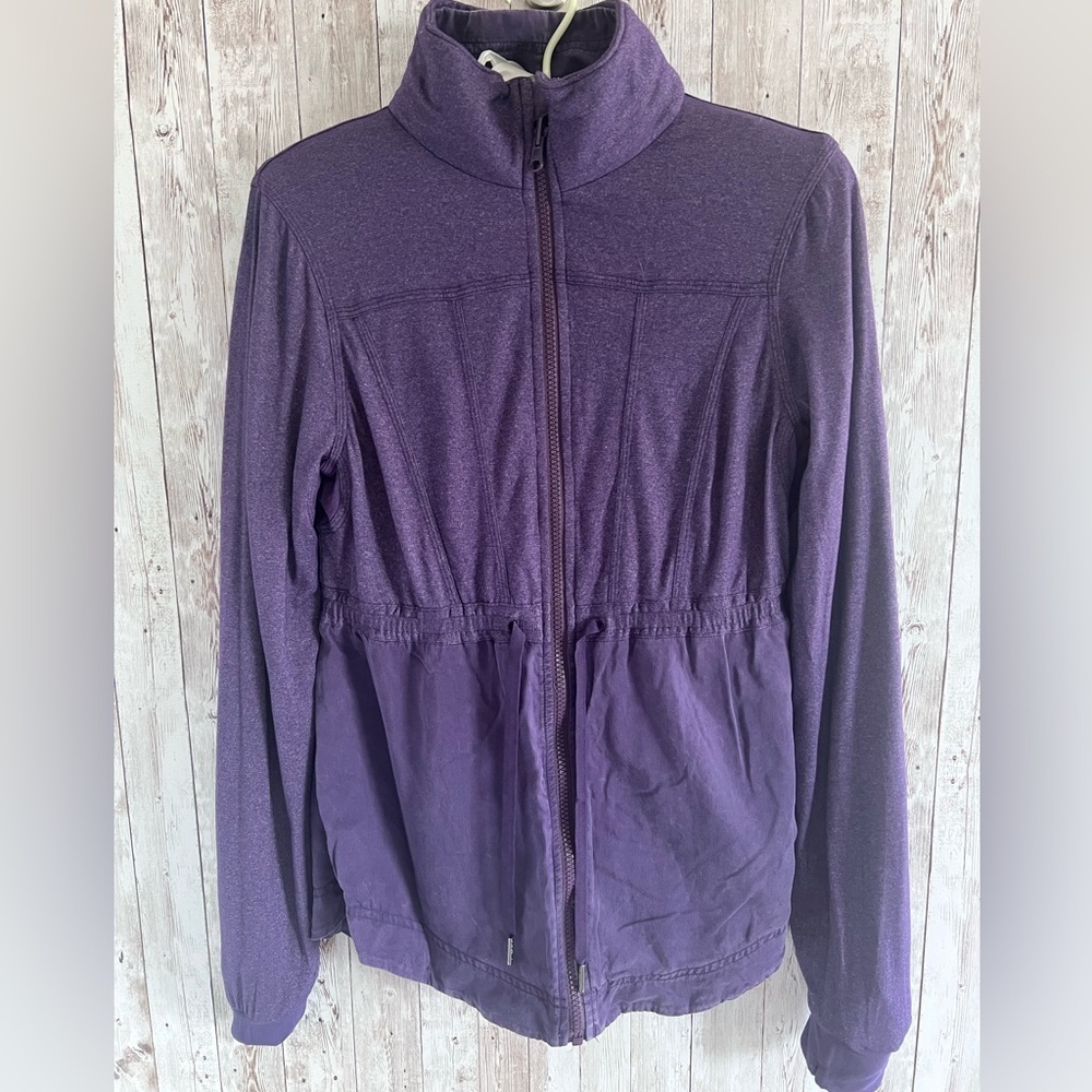 Lululemon Reversible Jacket Concord Grape Size 6